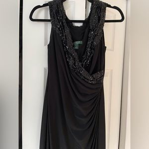 Ralph Lauren evening gown black